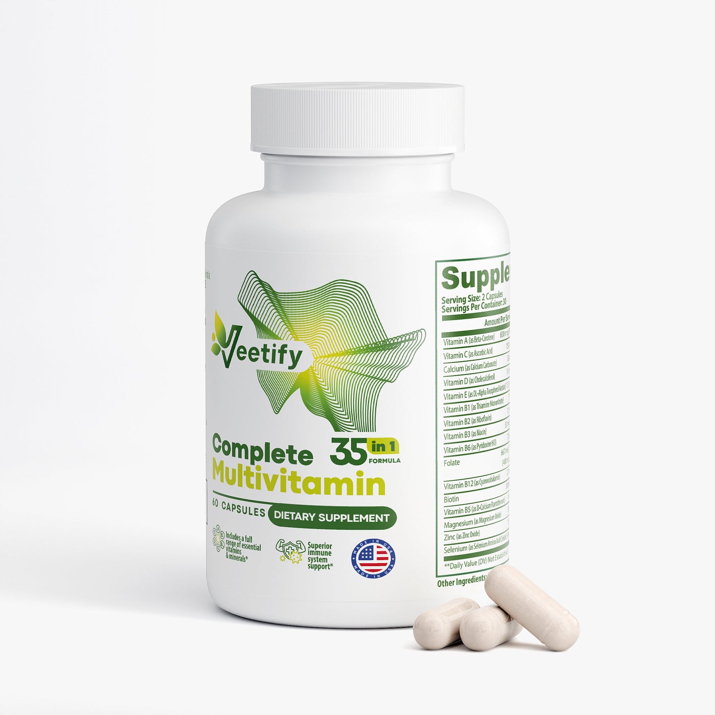 Veetify Complete Multivitamin 35 in 1