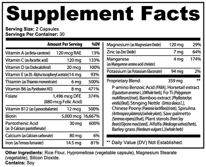 Veetify Hair, Skin and Nails Vitamins