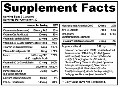 Veetify Hair, Skin and Nails Vitamins